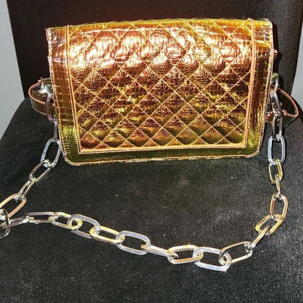 Iridescent crossbody 